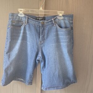 Nine West Denim Jean Shorts Classic Style